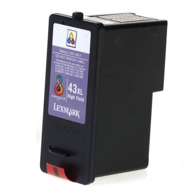 Cartuccia Rigenerata  Lexmark 18YX143E N.43 XL