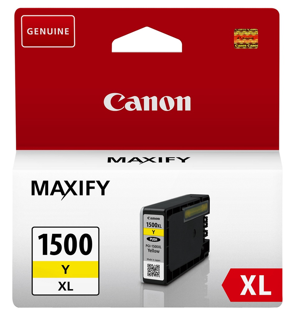 Cartuccia CANON originale  9195B001, PGI-1500XLY