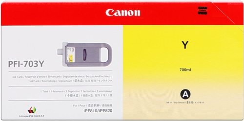 Cartuccia CANON originale  2966B001, PFI-703Y