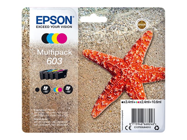Cartuccia EPSON originale  603, C13T03U64010