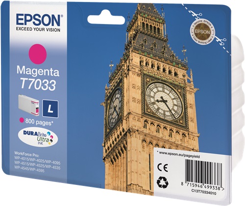Cartuccia EPSON originale  C13T70334010, T7033