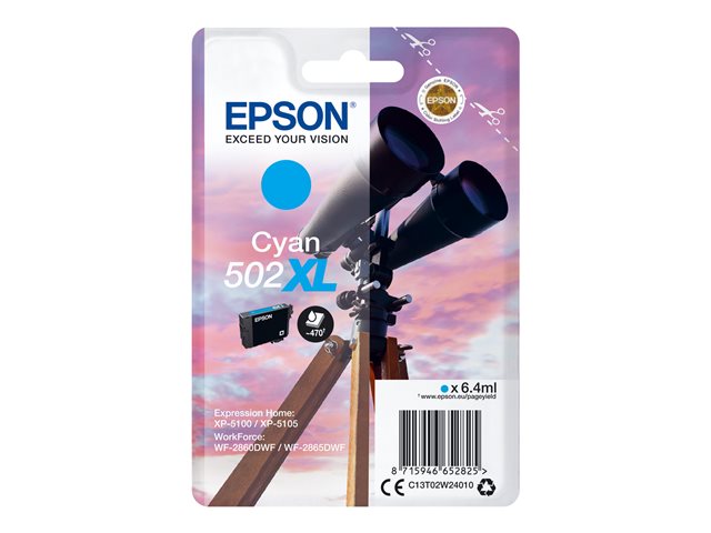 Cartuccia EPSON originale  502XL, C13T02W24010