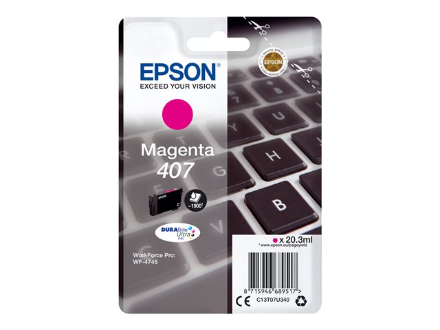 Cartuccia EPSON originale  407, C13T07U340