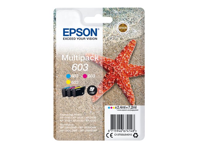 Cartuccia EPSON originale  603, C13T03U54010