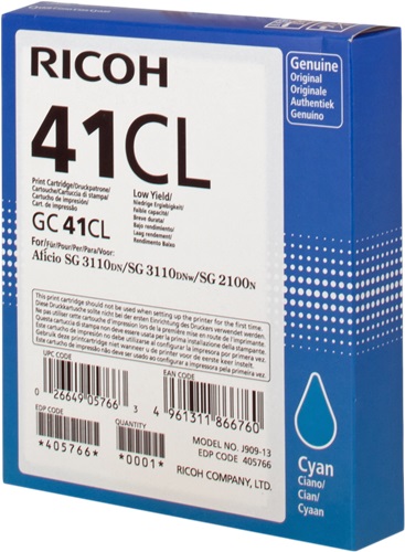 Cartuccia RICOH originale  405766, GC-41CL