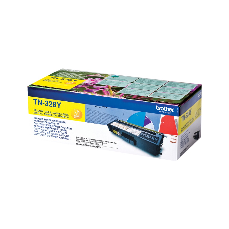 Toner Laser Originale BROTHER  TN-328Y
