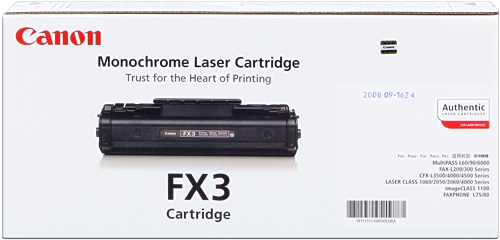 Toner Laser Originale CANON  1557A002, 1557A003, FX-3