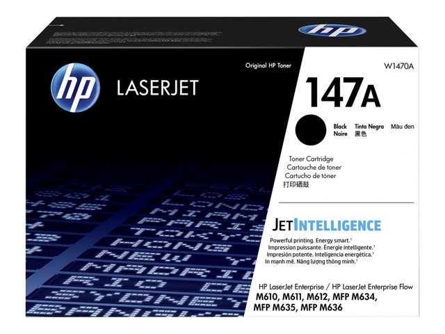 Toner Laser Originale HP  147A, W1470A