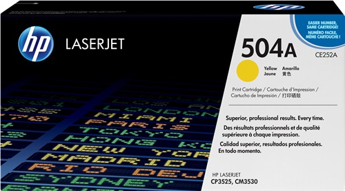 Toner Laser Originale HP  504A, CE252A