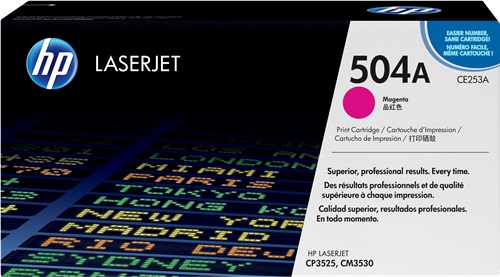 Toner Laser Originale HP  504A, CE253A