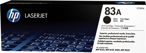 Toner Laser Originale HP  83A, CF283A