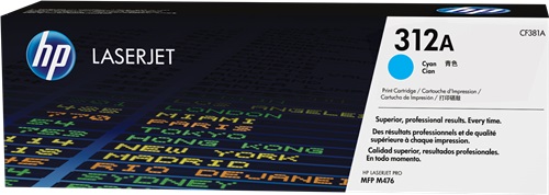 Toner Laser Originale HP  312A, CF381A