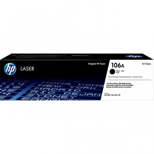 Toner Laser Originale HP  106A, W1106A