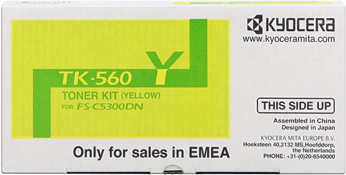 Toner Laser Originale KYOCERA - MITA  1T02HNAEU0, TK-560Y