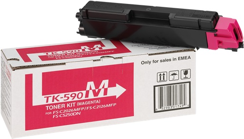 Toner Laser Originale KYOCERA - MITA  1T02KVBNL0, TK-590M