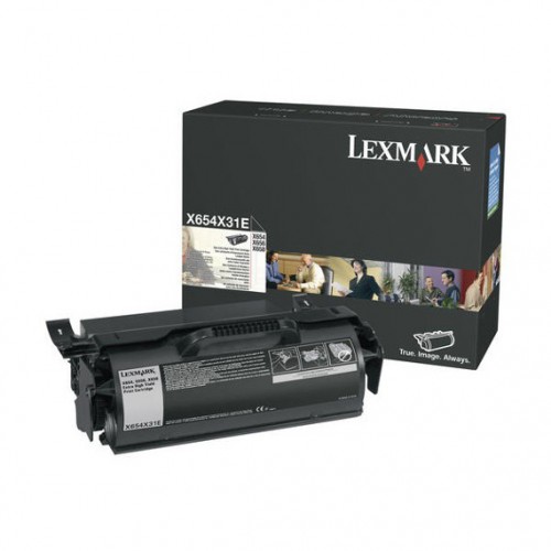 Toner Laser Originale LEXMARK  X654X31E