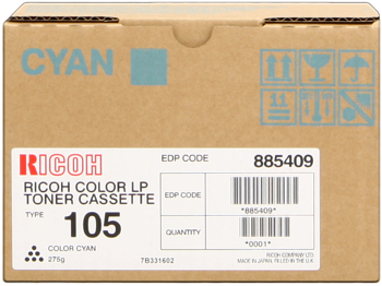 Toner Laser Originale RICOH  885409, 888037, K116/01, Type 105/1