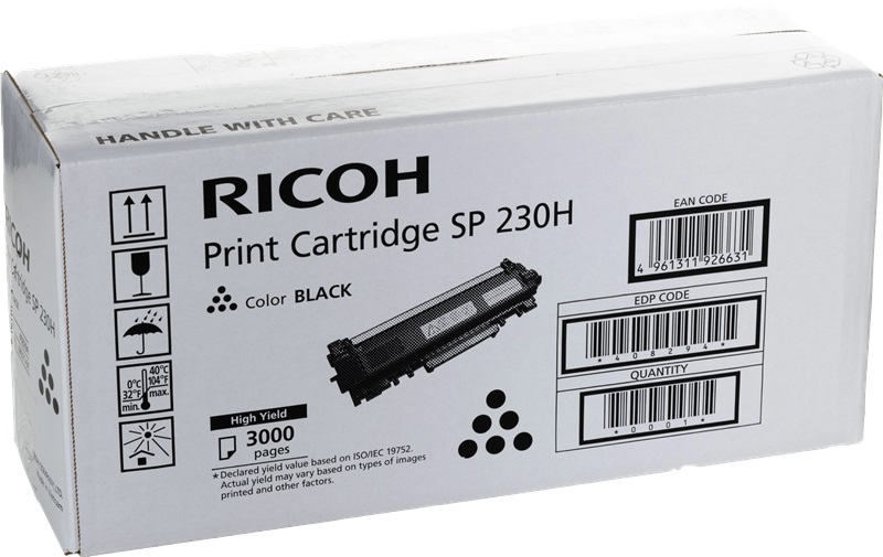 Toner Laser Originale RICOH  408294, SP230H