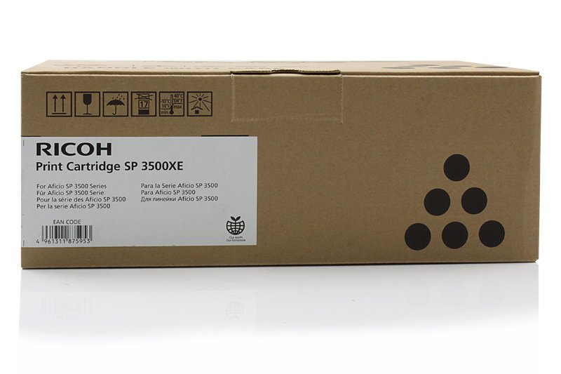 Toner Laser Originale RICOH, NASHUATEC  406990, 407066, 407646, Type SP3500XE