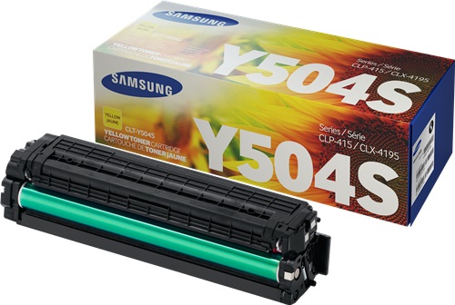Toner Laser Originale SAMSUNG, HP  CLT-Y504S, SU502A