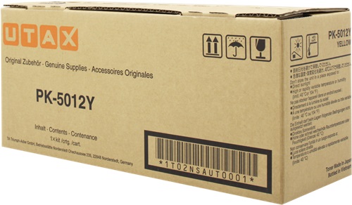 Toner Laser Originale UTAX  1T02NSAUT0, PK-5012Y
