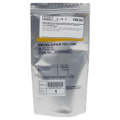 Cartuccia Developer Originale RICOH  D089-9680