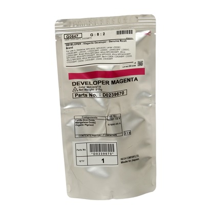 Cartuccia Developer Originale RICOH  D023-9670