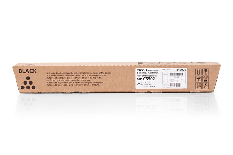 Toner originale RICOH  841683, 841755, 841759, 842020, RHC5502EBLK