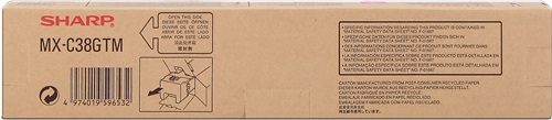Toner originale SHARP  MX-C38GTM