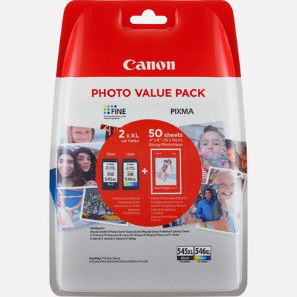 [IO-4604600] Cartuccia CANON originale  8286B006, PG-545XL+CL-546XL