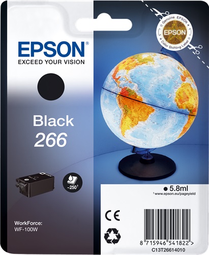 [IO-4603081] Cartuccia EPSON originale  266, C13T26614010