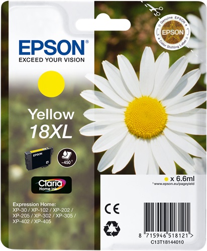 [IO-4607591] Cartuccia EPSON originale  18XL, C13T18144010, C13T18144012