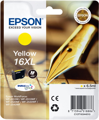 [IO-4607802] Cartuccia EPSON originale  16XL, C13T16344010, C13T16344012