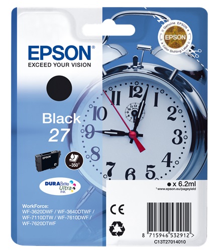 [IO-4608481] Cartuccia EPSON originale  27, C13T27014010, C13T27014012