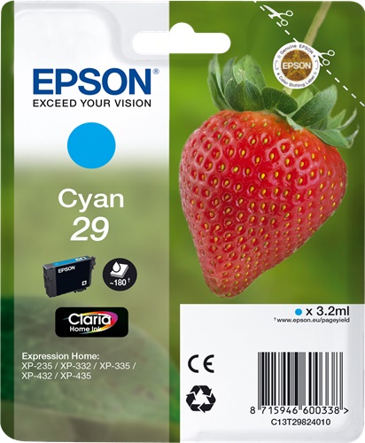 [IO-4608740] Cartuccia EPSON originale  29, C13T29824010, C13T29824012