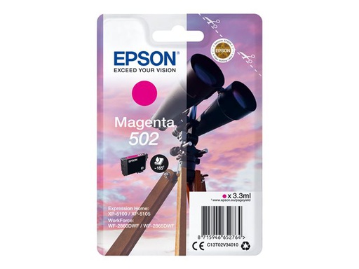 [IO-4605598] Cartuccia EPSON originale  502, C13T02V34010