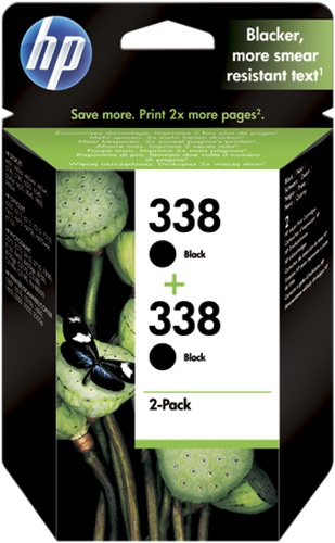 [IO-4606557] Cartuccia HP originale  338+338, CB331E, CB331EE