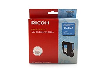 [IO-4602531] Cartuccia RICOH, NASHUATEC originale  405537, 405545, GC-21CHY, K203/C, Type GC-21HYCYN