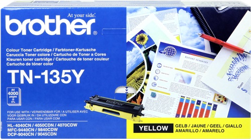 [TO-4602617] Toner Laser Originale BROTHER  TN-135Y