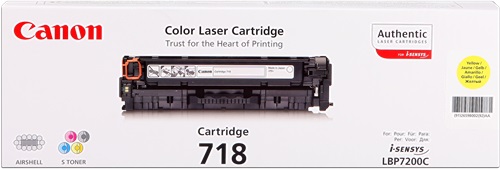 [TO-4607189] Toner Laser Originale CANON  2659B002, 718 Y