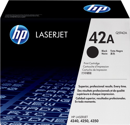 [TO-4601422] Toner Laser Originale HP  42A, Q5942A
