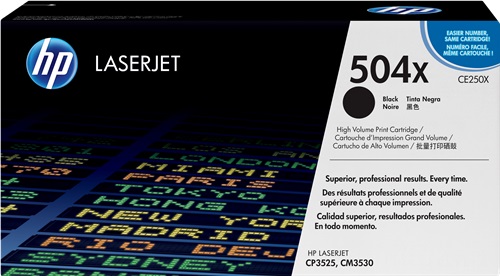 [TO-4606520] Toner Laser Originale HP  504X, CE250X