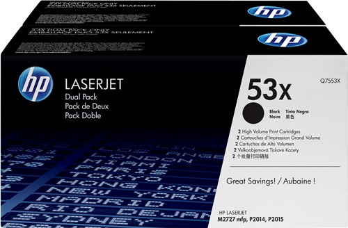[TO-4607185] Toner Laser Originale HP  53X, Q7553XD