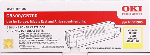 [TO-4602277] Toner Laser Originale OKI  43381905