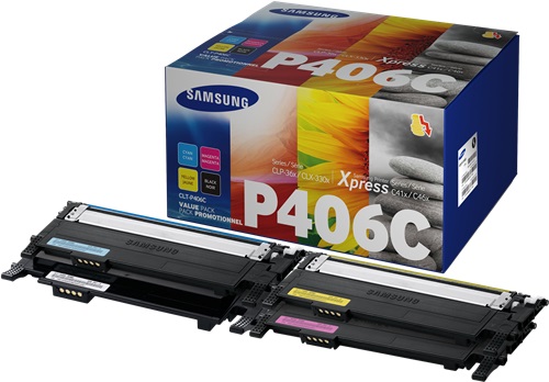 [TO-4604154] Toner Laser Originale SAMSUNG, HP  CLT-P406C, SU375A