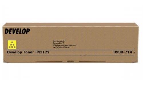[1250335] Toner originale DEVELOP  8938-714, TN-312Y