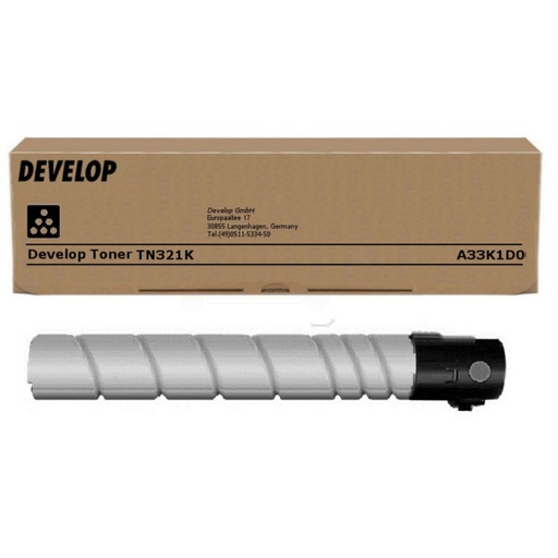 [1250460] Toner originale DEVELOP  A33K1D0, TN-321BK.