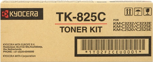 [1300107] Toner originale KYOCERA - MITA  1T02FZCEU0, TK-825C