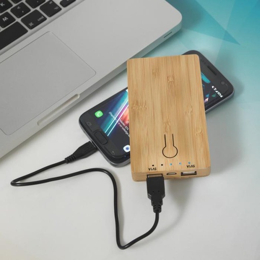 [PF-12367600] Bamboo - Power Bank 5000 mAh
